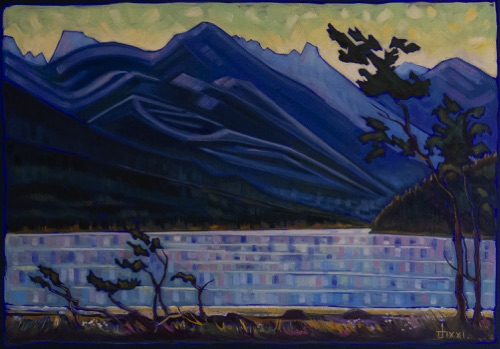 Waterton Bay Dawn 28 x40
oil on canvas $2800 sold Waterton Bay Dawn 28 x40
oil on canvas $2800 sold